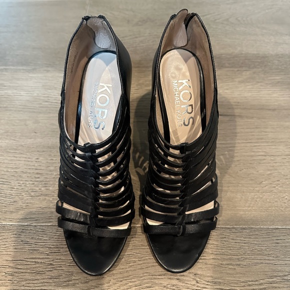 Michael Kors leather heel sandals - Picture 10 of 10